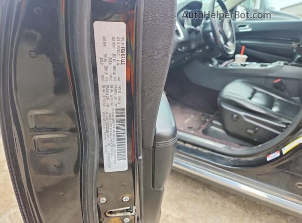 1C4RDJDGXGC331282 2016 DODGE DURANGO Black Vista del compartimento del motor