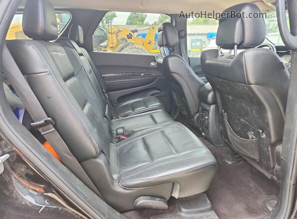 1C4RDJDGXGC331282 2016 DODGE DURANGO Black Vista de los asientos traseros
