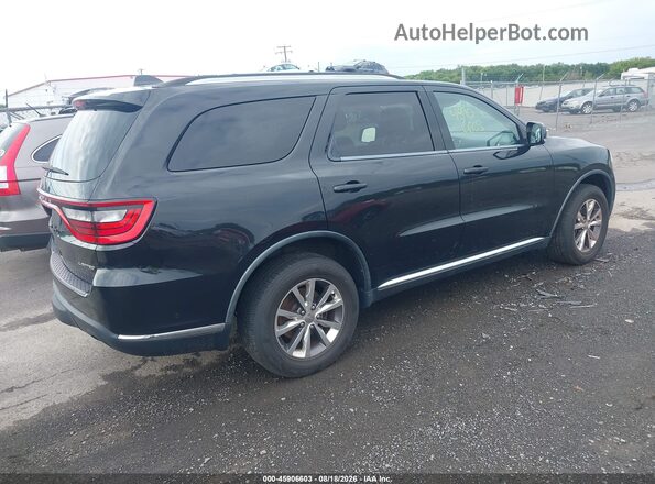 1C4RDJDGXGC360278 2016 DODGE DURANGO Black Հետևի աջ