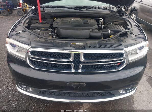 1C4RDJDGXGC360278 2016 DODGE DURANGO Black Դիմացի տեսք