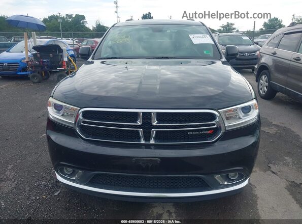 1C4RDJDGXGC360278 2016 DODGE DURANGO Black Սարքավորումների վահանակի տեսք