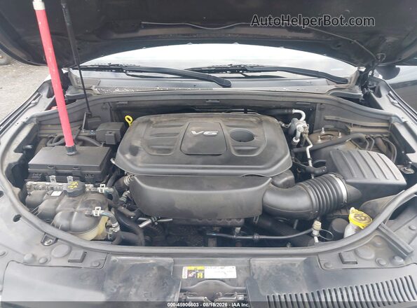 1C4RDJDGXGC360278 2016 DODGE DURANGO Black Հետևի տեսք