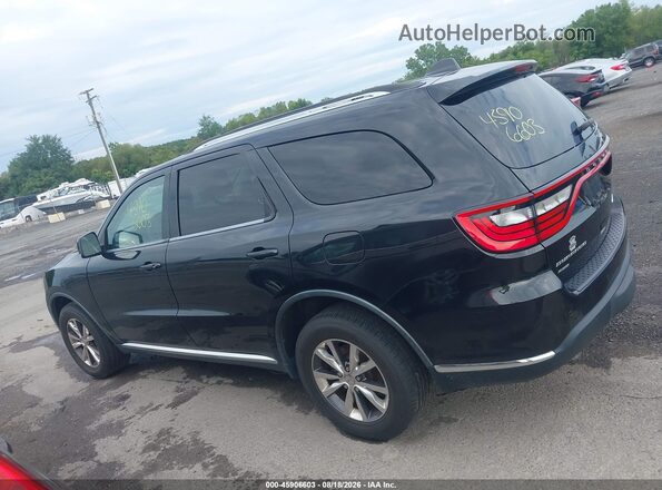 1C4RDJDGXGC360278 2016 DODGE DURANGO Black Սալոնի 360 աստիճան տեսք
