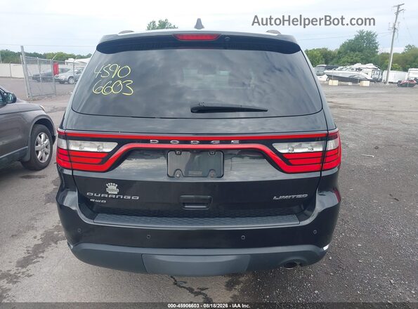 1C4RDJDGXGC360278 2016 DODGE DURANGO Black 