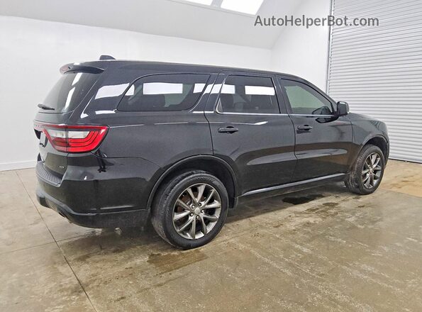 1C4RDJDGXHC726144 2017 DODGE DURANGO Black Задня права чверть