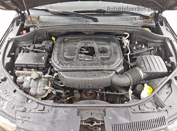 1C4RDJDGXHC726144 2017 DODGE DURANGO Black Вид підкапотного простору