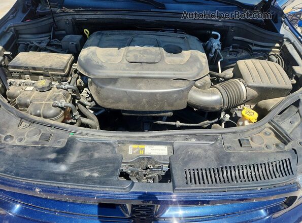 1C4RDJDGXHC878781 2017 DODGE DURANGO Purple Engine compartment view
