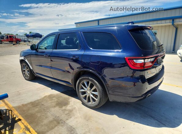 1C4RDJDGXHC878781 2017 DODGE DURANGO Purple Rear left