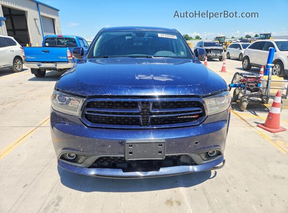 1C4RDJDGXHC878781 2017 DODGE DURANGO Purple Front view