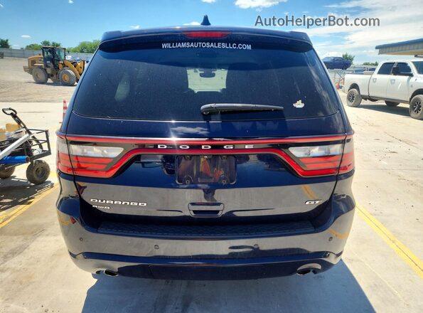 1C4RDJDGXHC878781 2017 DODGE DURANGO Purple Rear view