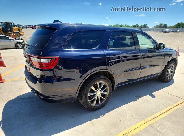 1C4RDJDGXHC878781 2017 DODGE DURANGO Purple Rear right