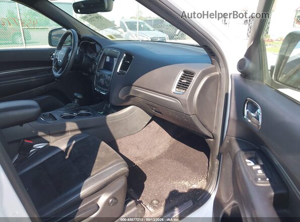 1C4RDJDGXJC154434 2018 DODGE DURANGO White Вид салону спереду