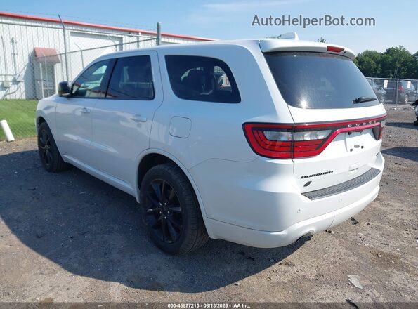1C4RDJDGXJC154434 2018 DODGE DURANGO White Задня ліва чверть