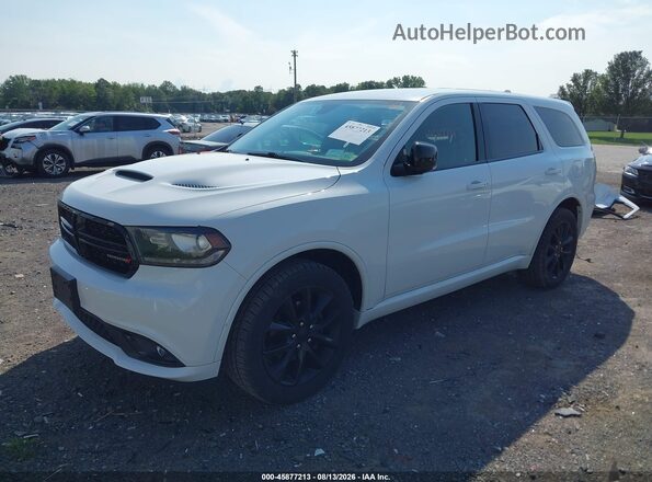 1C4RDJDGXJC154434 2018 DODGE DURANGO White Передня ліва чверть