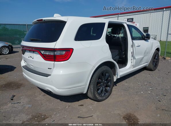 1C4RDJDGXJC154434 2018 DODGE DURANGO White Задня права чверть