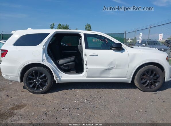 1C4RDJDGXJC154434 2018 DODGE DURANGO White Вид задньої частини салону