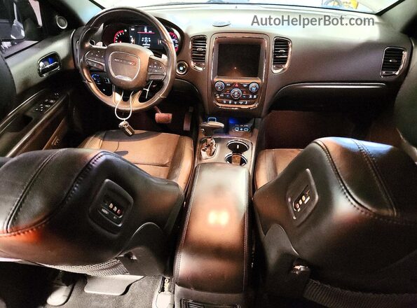1C4RDJDGXKC763962 2019 DODGE DURANGO Gray Widok deski rozdzielczej