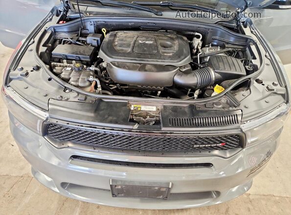 1C4RDJDGXKC763962 2019 DODGE DURANGO Gray Widok komory silnika