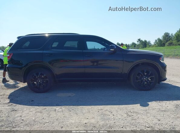 1C4RDJDGXLC131299 2020 DODGE DURANGO Black Rear interior view