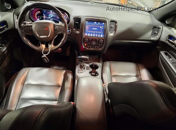 1C4RDJDGXLC382582 2020 DODGE DURANGO Gray Dashboard view