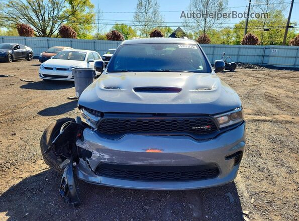 1C4RDJDGXMC759364 2021 DODGE DURANGO Gray Front view