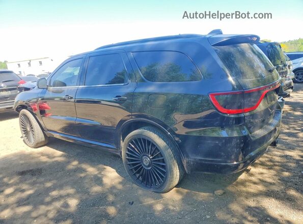1C4RDJDGXPC614362 2023 DODGE DURANGO Черный Задняя левая четверть