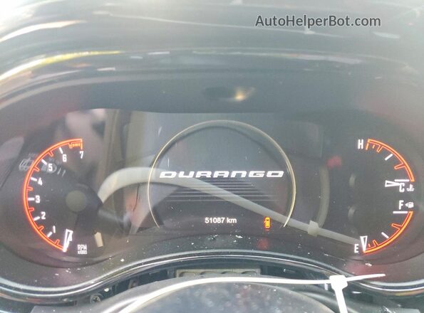 1C4RDJDGXPC614362 2023 DODGE DURANGO Черный Вид щитка приборов