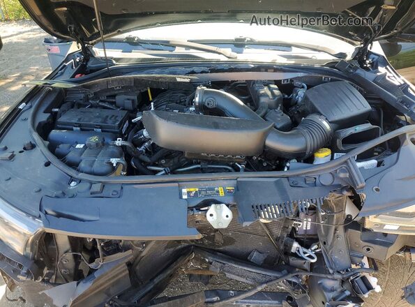 1C4RDJDGXPC614362 2023 DODGE DURANGO Черный Вид подкапотного пространства