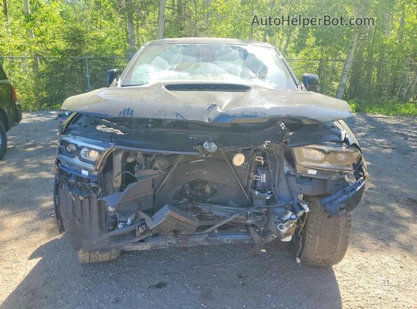 1C4RDJDGXPC614362 2023 DODGE DURANGO Черный Вид спереди