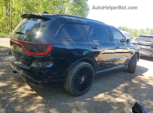 1C4RDJDGXPC614362 2023 DODGE DURANGO Черный Задняя правая четверть