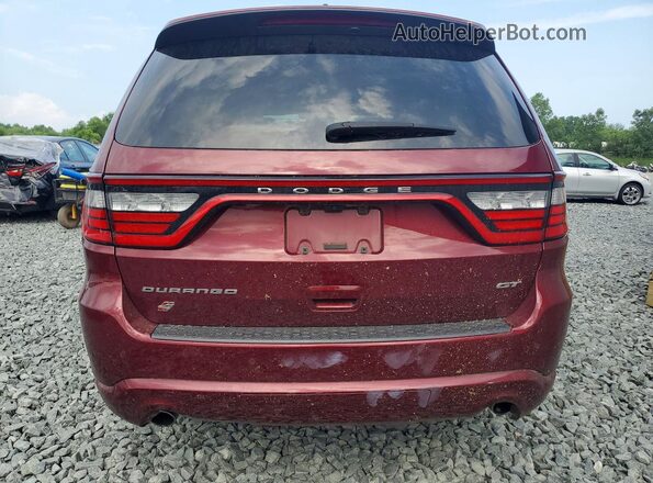 1C4RDJDGXPC674979 2023 DODGE DURANGO Burgundy Widok z tyłu