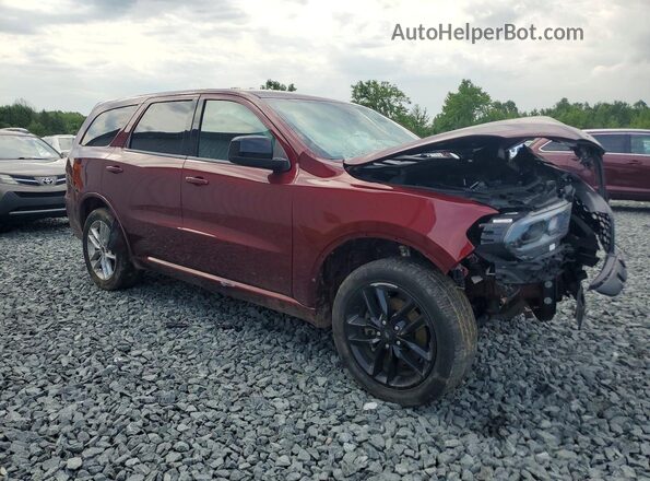 1C4RDJDGXPC674979 2023 DODGE DURANGO Burgundy Przód prawy