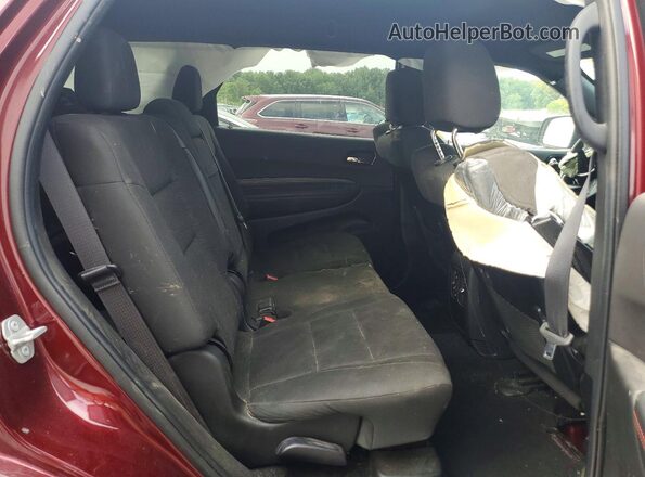 1C4RDJDGXPC674979 2023 DODGE DURANGO Burgundy Widok wnętrza z tyłu
