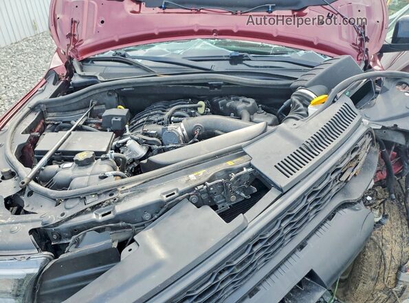 1C4RDJDGXPC674979 2023 DODGE DURANGO Burgundy Widok komory silnika