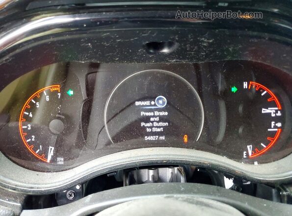 1C4RDJDGXPC674979 2023 DODGE DURANGO Burgundy Widok zestawu wskaźników