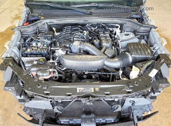 1C4RDJDGXRC204700 2024 DODGE DURANGO Gray Widok komory silnika