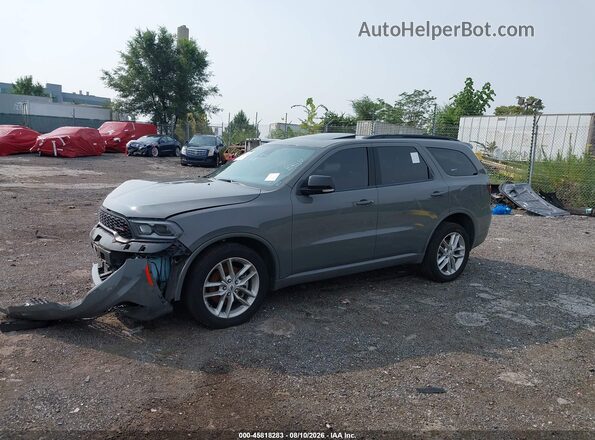 1C4RDJDGXSC539784 2025 DODGE DURANGO Gray Передня ліва чверть