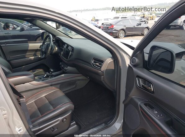 1C4RDJDGXSC539784 2025 DODGE DURANGO Gray Вид салону спереду