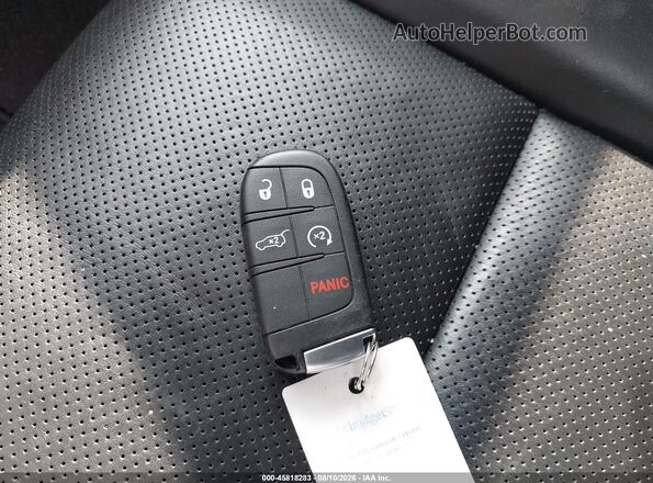 1C4RDJDGXSC539784 2025 DODGE DURANGO Gray Вид панелі приладів