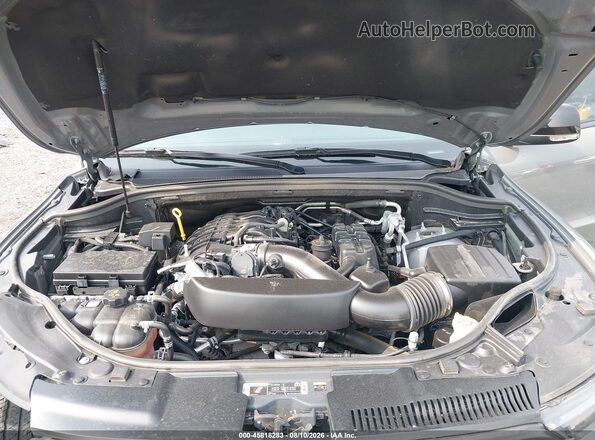 1C4RDJDGXSC539784 2025 DODGE DURANGO Gray Вид ззаду