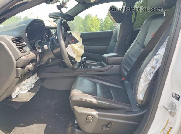 1C4RDJDGXSC546072 2025 DODGE DURANGO White Вид салону спереду