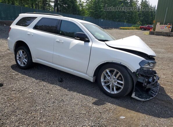 1C4RDJDGXSC546072 2025 DODGE DURANGO White Передня права чверть