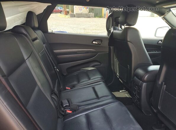 1C4RDJDGXSC546072 2025 DODGE DURANGO White Вид задньої частини салону