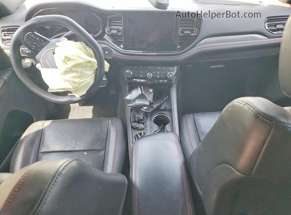1C4RDJDGXSC546072 2025 DODGE DURANGO White Вид панелі приладів