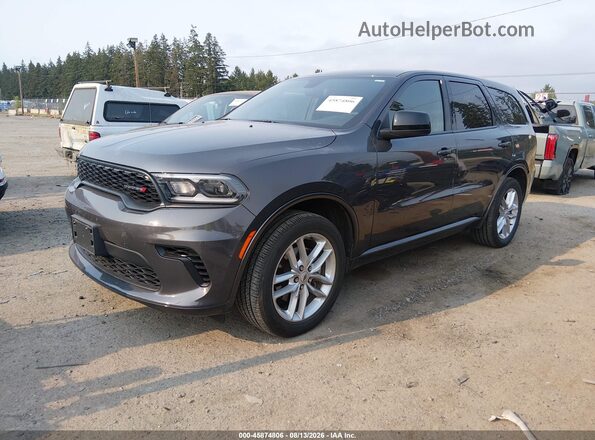 1C4RDJDGXSC553474 2025 DODGE DURANGO Gray Przód lewy