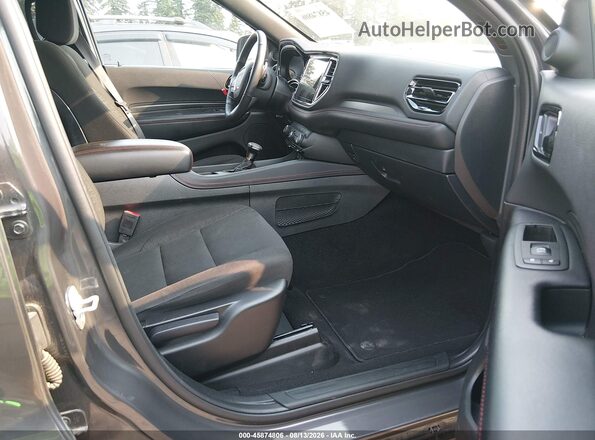 1C4RDJDGXSC553474 2025 DODGE DURANGO Gray Widok wnętrza z przodu