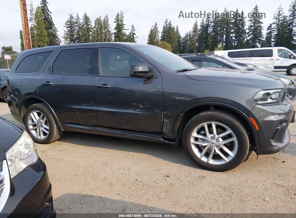 1C4RDJDGXSC553474 2025 DODGE DURANGO Gray Widok wnętrza z tyłu