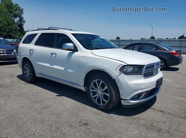 1C4RDJEG1HC601337 2017 DODGE DURANGO White წინა მარჯვენა