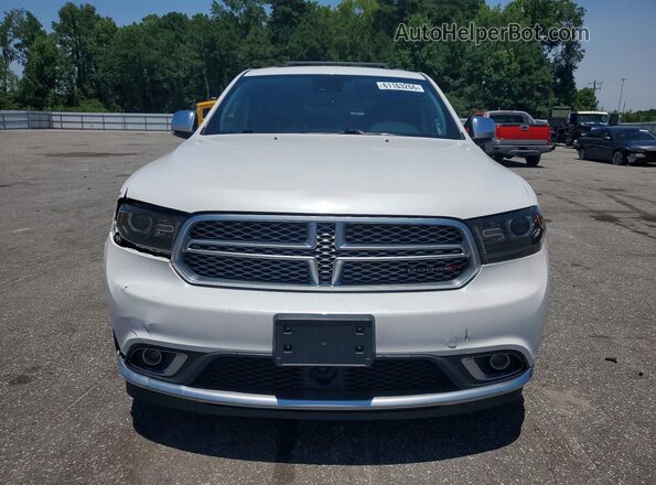 1C4RDJEG1HC601337 2017 DODGE DURANGO White წინა ხედი