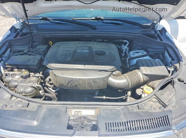 1C4RDJEG1HC601337 2017 DODGE DURANGO White ძრავის განყოფილების ხედი